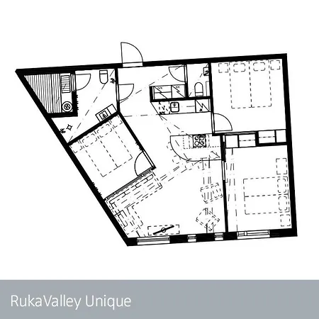 Rukavalley Unique75 Apartament *